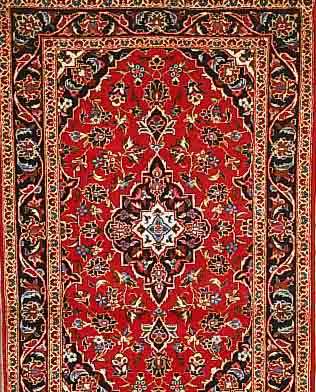 KESCHAN,PERSIEN CA 150 X 100CM. FLOR WOLLE
