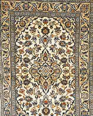 KESCHAN,PERSIEN CA 150 X 101CM. FLOR WOLLE
