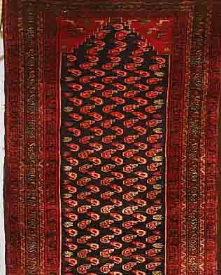 BELUTSCH,PERSIEN CA 149 X 70CM. WOLLE AUF WOLLE