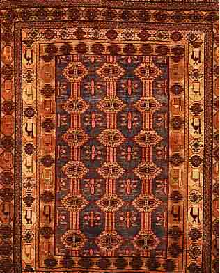 BELUTSCH,PERSIEN CA 160 X 125CM. WOLLE AUF WOLLE