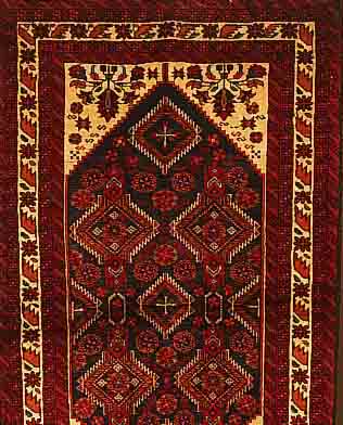 BELUTSCH,PERSIEN CA 172 X 98CM. WOLLE AUF WOLLE