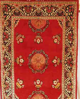 YAZD,PERSIEN CA 149 X 103CM. FLOR WOLLE