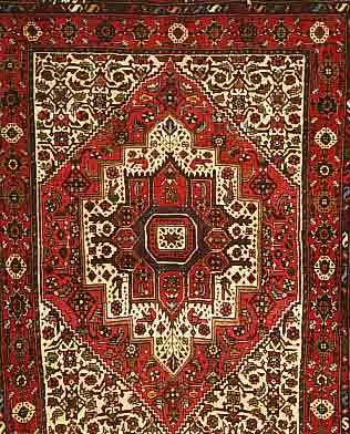 GHOLTOGH,PERSIEN CA 140 X 105CM. FLOR WOLLE