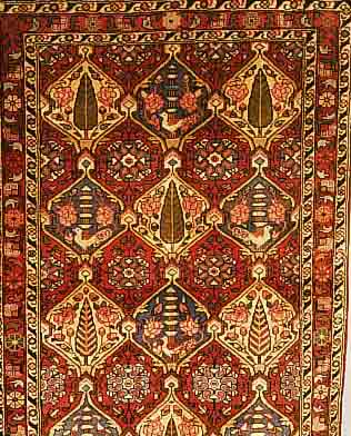 BACHTIAR,PERSIEN CA 155 X 105CM. FLOR WOLLE