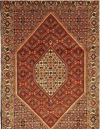 BIDJAR,PERSIEN CA 167 X 110CM. FLOR WOLLE