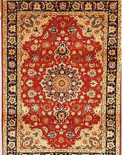 TäBRIZ FEIN,PERSIEN CA 150 X 105CM. KORKWOLLE MIT SEIDE CA 550000 KN./QM