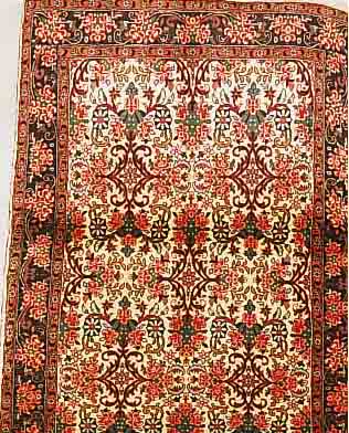 BIDJAR,PERSIEN CA 155 X 107CM. FLOR WOLLE