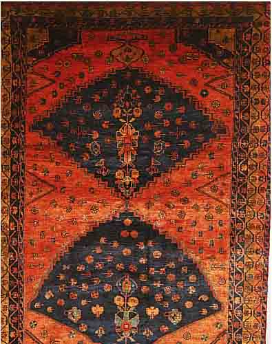 LORI,PERSIEN CA 332 X 183 CM. FLOR WOLLE.CA 30 JAHRE.