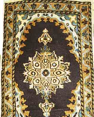 NAIN, PERSIEN, 60 X 40CM, FLOR WOLLE MIT SEIDE
