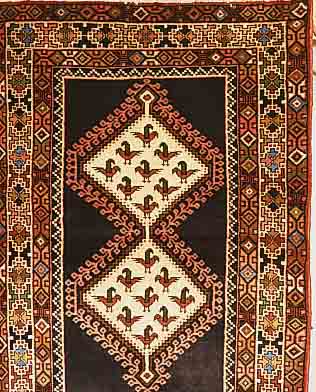 SHAHSAWAN, PERSIEN, 147 X 103CM, FLOR WOLLE