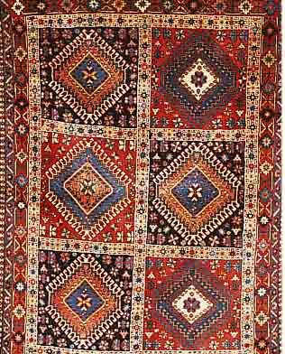 YALAMEH, PERSIEN, 149 X 103CM, WOLLE AUF WOLLE