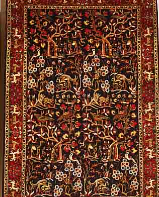 TäBRIZ, PERSIEN, 146 X 98CM, FLOR WOLLE