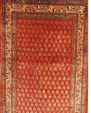 SAROGH MIR, PERSIEN, 314 X 106CM, FLOR WOLLE