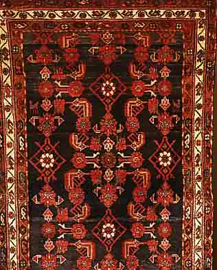 ENJELAS, PERSIEN, 279 X 112CM, FLOR WOLLE, CA.40 JAHRE