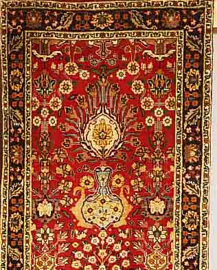 TäBRIZ, PERSIEN, 301 X 93CM, FLOR WOLLE