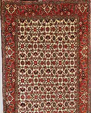 BIDJAR, PERSIEN, 293 X 75CM, FLOR WOLLE, SEHR STRAPAZIERFäHIG