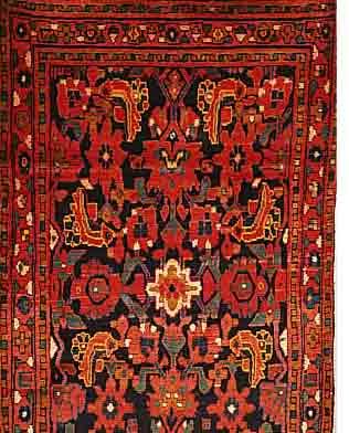 SAROGH MAHAL, PERSIEN, 504 X 110CM, FLOR WOLLE, CA.40 JAHRE