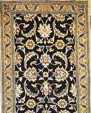 NAIN, PERSIEN, 296 X 70CM, FLOR WOLLE MIT SEIDE