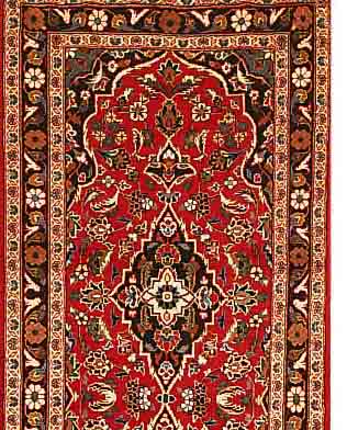 KESCHAN, PERSIEN, 495 X 80CM, FLOR WOLLE