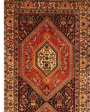 BIDJAR, PERSIEN, 369 X 91CM, FLOR WOLLE
