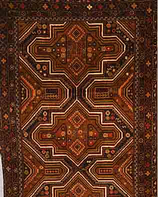 ZAKINI, AFGHANISTAN, 194 X 112CM, WOLLE AUF WOLLE