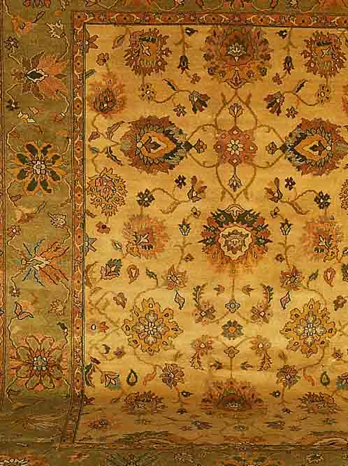SIGLER, AFGHANISTAN, 375 X 275CM, FLOR WOLLE, PFLANZENFARBEN