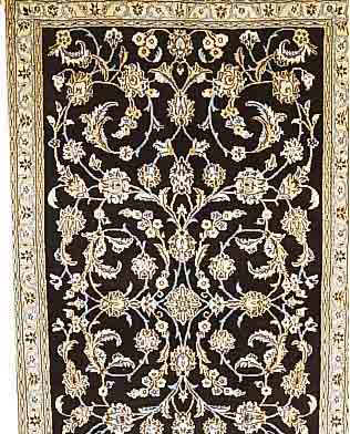 NAIN, PERSIEN, 210 X 120CM, FLOR WOLLE MIT SEIDE