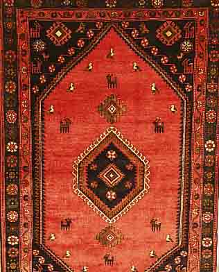 KLARDASHT, PERSIEN,201 X 127CM, FLOR WOLLE