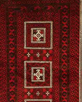 BELUTSCH, PERSIEN, 200 X 111CM, WOLLE AUF WOLLE