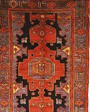 SHAHSAWAN, PERSIEN, 205 X 130CM, FLOR WOLLE