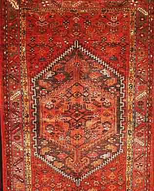 ZANJAN, PERSIEN, 210 X 134CM, FLOR WOLLE