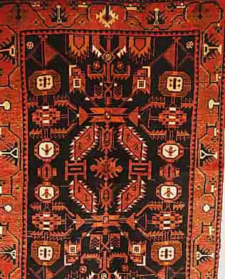 NAHAWAND, PERSIEN, 192 X 136CM, FLOR WOLLE