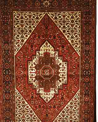 GHOLTOGH, PERSIEN, 200 X 128CM, FLOR WOLLE