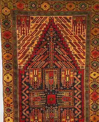 ZAKINI, AFGHANISTAN, 221 X 106CM, WOLLE AUF WOLLE