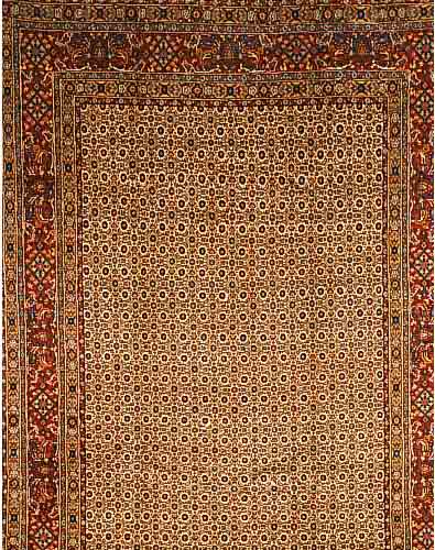 MUD, PERSIEN, 300 X 200CM, FLOR WOLLE MIT SEIDE