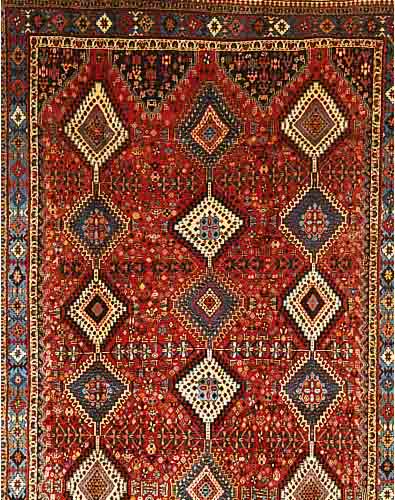 YALAMEH, PERSIEN, 281 X 195CM, WOLLE AUF WOLLE