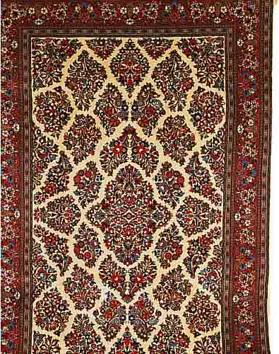 SAROGH, PERSIEN, 303 X 194CM, FLOR WOLLE