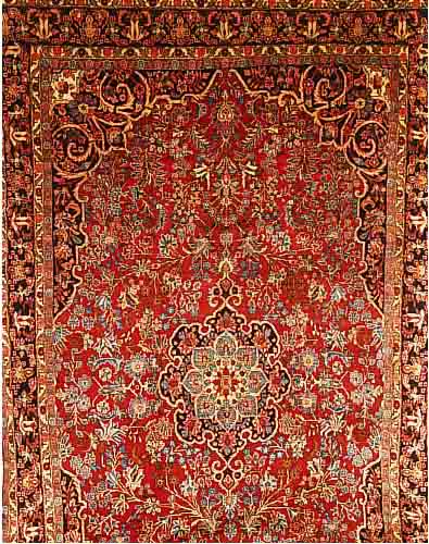 MUD, PERSIEN, 300 X 198CM, FLOR WOLLE MIT SEIDE