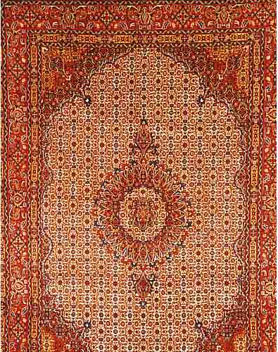 MUD, PERSIEN, 306 X 205CM, FLOR WOLLE MIT SEIDE