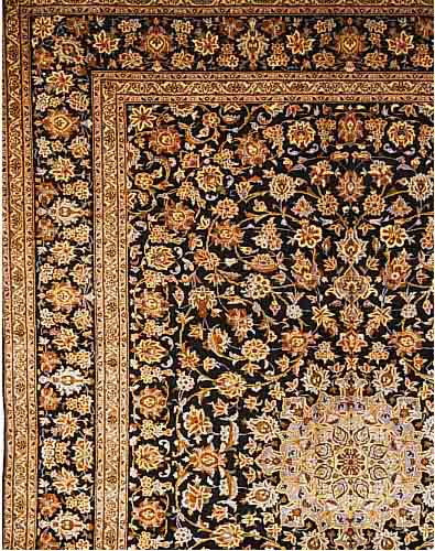 KESCHAN, PERSIEN, 419 X 304CM, FLOR WOLLE