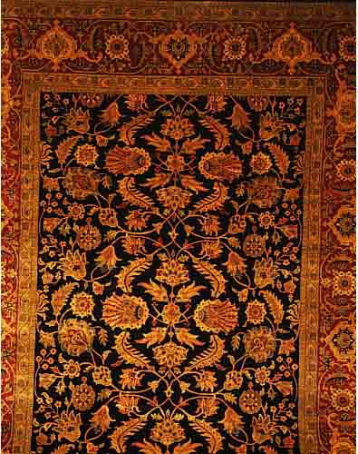 SAROGH, INDIEN, 310 X 250CM, FLOR WOLLE, SEHR HOCHWERTIG
