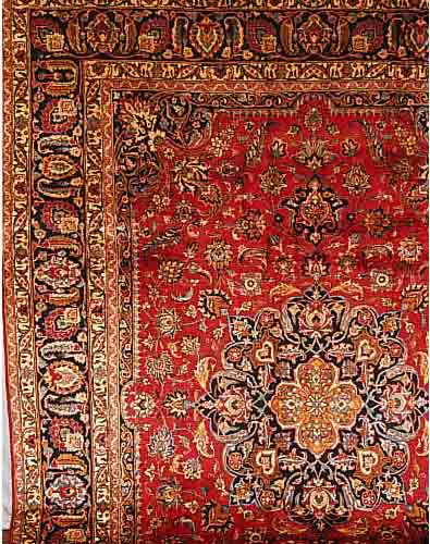 MESCHED, PERSIEN, 383 X 292CM, FLOR WOLLE