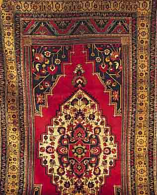 SASAROGH, PERSIEN, 204 X 132CM, EHZ 3-4 FLOR WOLLE, UM 1935