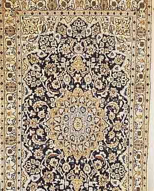 NANAIN,PERSIEN CA 209 X 120 CM. .EHZ 3.CA 10 JAHRE.FLOR WOLLE.
