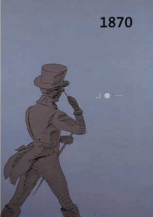 GERGERDES, LUDGER, GEB. 1954 DÜSSELDORF, WALKER, SIEBDRUCK VON 1988, RÜCKSEITIG HAND- SIGNIERT UND DAT., CA. 54 X 36 CM