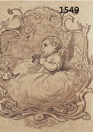 THOTHOMA, HANS, 1839-1924, KINDERIDYLL, RADIERUNG, RE. U. HANDSIGNIERT, CA. 22 X 18,5 CM