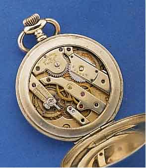 VACHERON & CONSTANTIN TASCHENUHRWERK, PROV. IM NEUTR. GEH., WERK-NR. 339858, SCHWEIZ UM 1913, 17 ST., BRÜCKENANKERW., AUFWEND. WOLFS- VERZAHNUNG ...