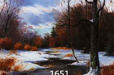 HARHARDT, G., DATIERT 1922, WINTERLANDSCHAFT MIT BACHLAUF UND ENTEN, ÖL/LWD, LI. U. SIGN. UND DAT., CA. 40 X 53 CM, R.