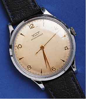 KONVOLUT: 2KONVOLUT: 2 TISSOT HERRENARMBANDUHREN, 1X ANTIMAGNETIC UM 1945, GR. METALLGEH. VER- CHR., EDELST.-BODEN U. GLASR. GEDR., D .CA. 38 MM, ...