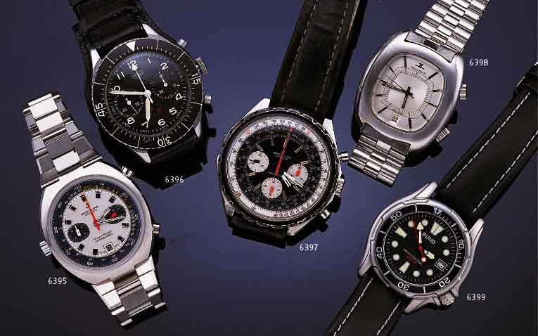 MILITÄRTMILITÄRTAUCHERUHR, PROTOTYP FÜR DIE BUNDES- WEHR, EMPF. FÜR DEN TAUCHDIENST, BW U. KAMPF- SCHWIMMER, EDELST. MATT., BODEN U. KRONE GE- ...